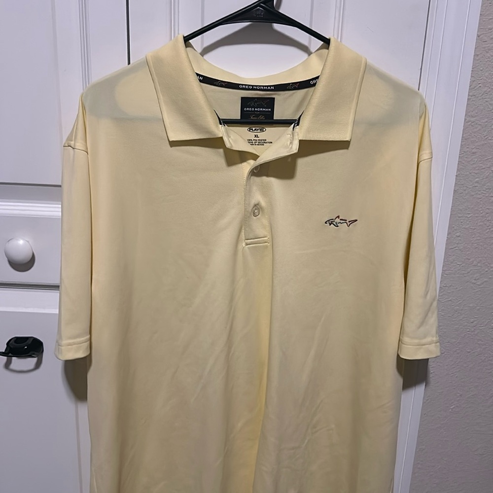 Yellow Greg Norman Polo